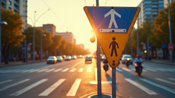 Signification des couleurs des panneaux de signalisation sur la route